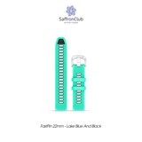  Fast Pin 22mm Band - Lake Blue/Black 