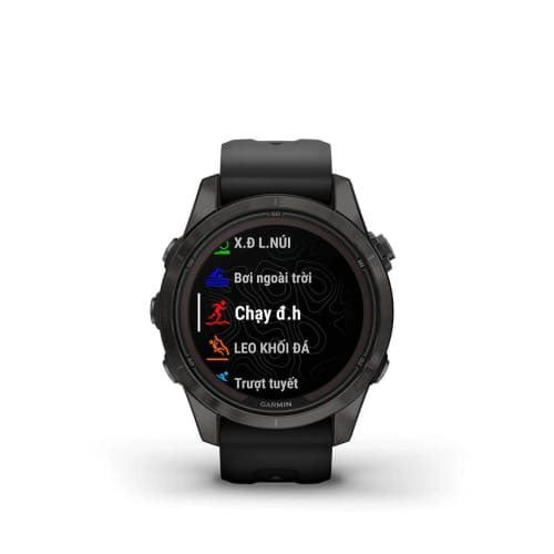  GARMIN fēnix 7S Pro - Sapphire Solar Edition 