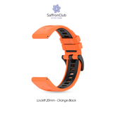  Lock Fit 20mm Band - Orange/Black 