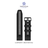  Lock Fit 26mm Band - Black/Gray 