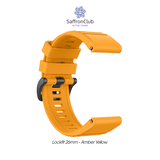  Lock Fit 26mm Band - Amber Yellow 