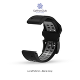  Lock Fit 26mm Band - Black/Gray (buckle) 