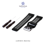  Lock Fit 26mm Band - Black/Gray (buckle) 