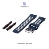  Lock Fit 26mm Band - Blue/White 