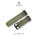  Lock Fit 22mm Nylon Band - Military Green 