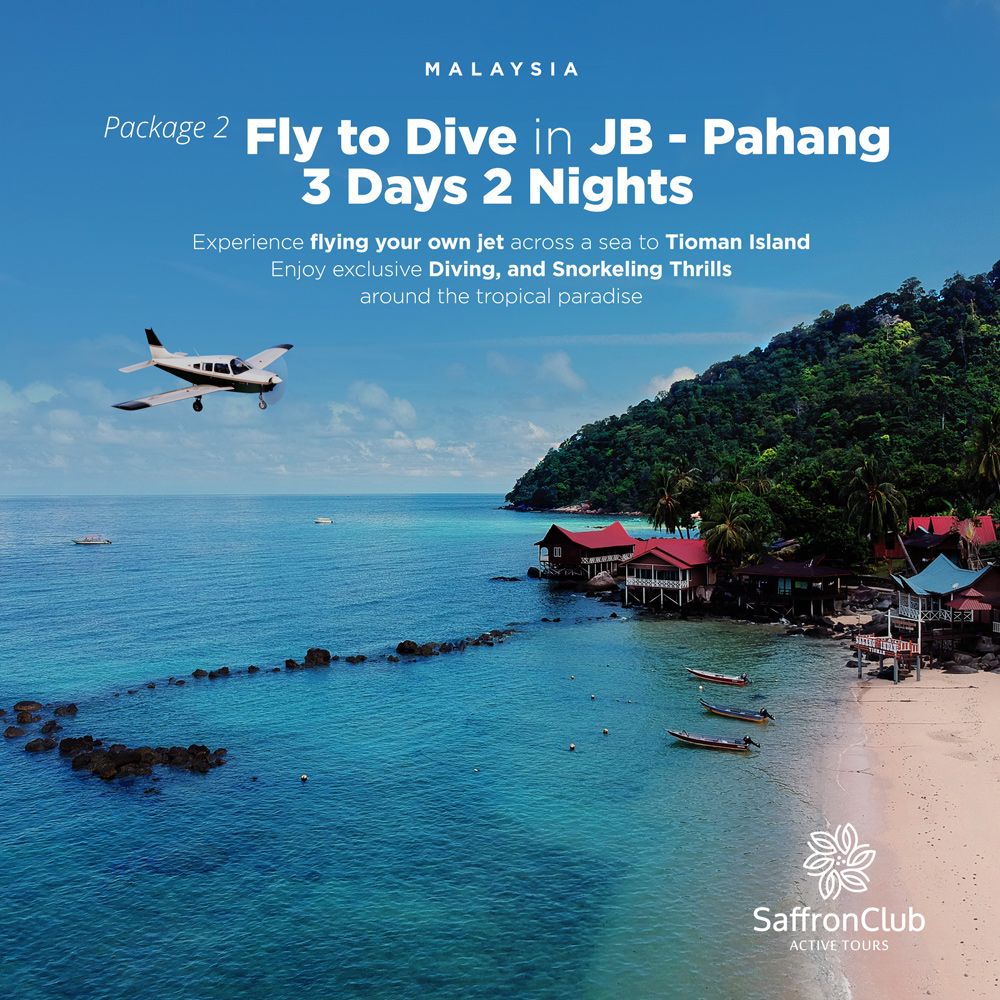  Fly to Dive Tour Package Malaysia (FTDJB2) 