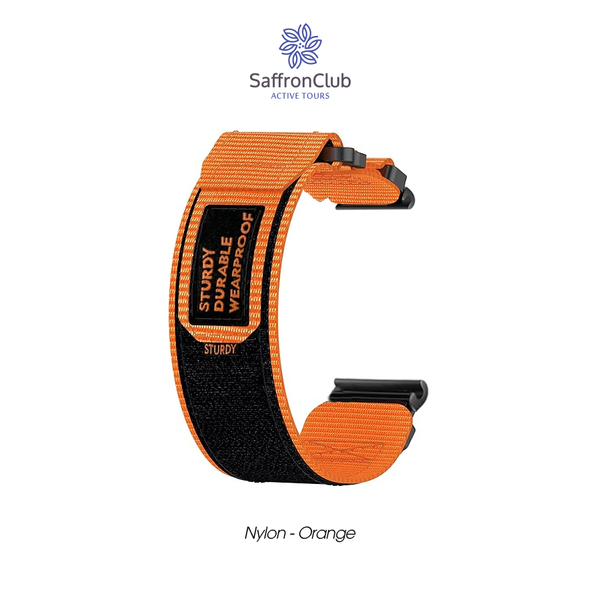  Lock Fit 26mm Nylon Band - Orange (Seat Belt) 