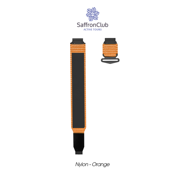  Lock Fit 20mm Nylon Band - Orange (Seat Belt) 