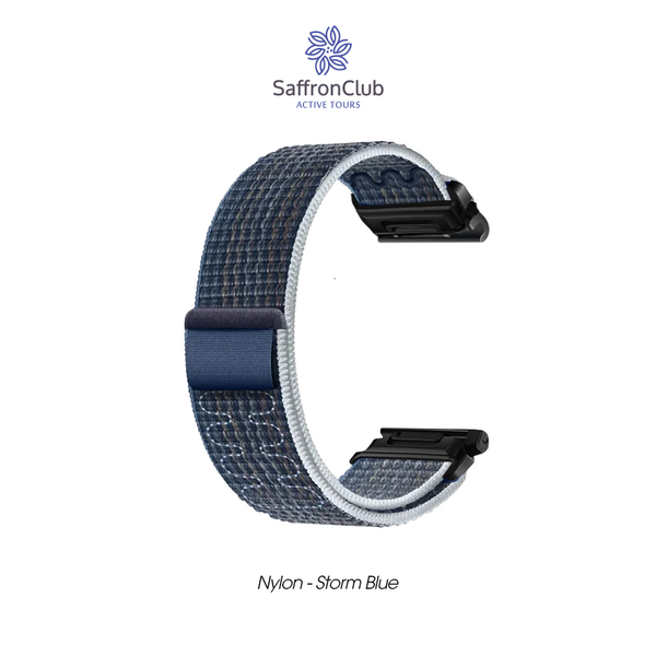  Lock Fit 26mm Nylon Band - Blue (Seat Belt) 