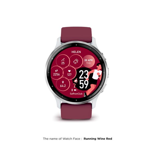  Chủ đề chạy bộ - Đỏ rượu 