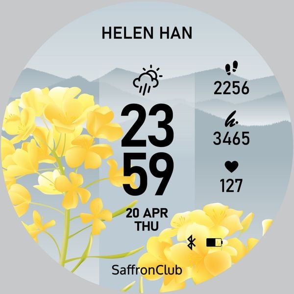  Hoa cải dầu - Mùa đông 