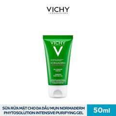 Sữa Rửa Mặt Dạng Gel Vichy Normaderm Physolution Intensive Purifying Gel