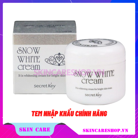 Kem Dưỡng Trắng Snow White Cream Secret Key 50gr