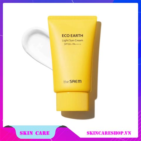 Kem Chống Nắng Dưỡng Ẩm Sâu The Saem Light Sun Cream SPF50+ PA++++ 50g