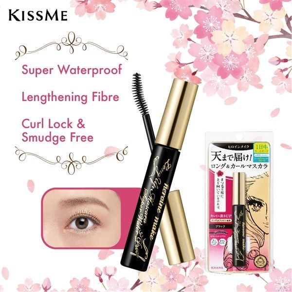 Mascara Kissme Volume UP Mascara Super WP 6g (Black)