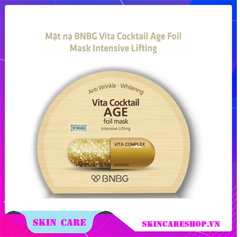 Mặt Nạ Dưỡng Da BNBG Vita Cocktail Foil Mask (30ml/miếng)