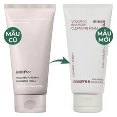 Sữa Rửa Mặt innisfree Volcanic Pore BHA Cleansing Foam Kiểm Soát Nhờn Tro Núi Lửa & BHA 150g