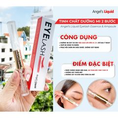 Tinh Chất Dưỡng Mi 2 Đầu Dày và Dài mi Angel's Liquid Eyelash Esence (Tặng Bấm Mi)