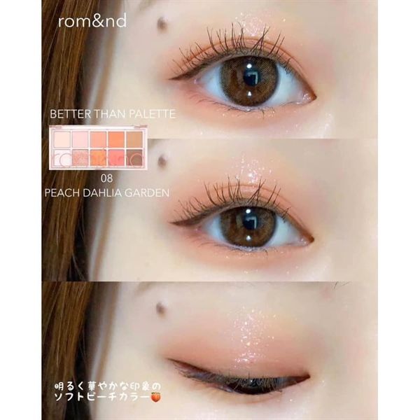 Bảng Phấn Mắt 10 Màu Romand Better Than Eye Palette