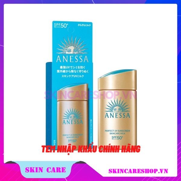 Sữa Chống Nắng Anessa Perfect UV Sunscreen Skincare Milk SPF50+/PA++++ 60ml