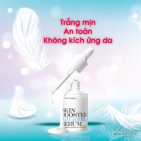 Tinh chất làm sáng da So'Natural Skin Booster Milk Oil 30ml