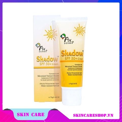 Kem Chống Nắng , Dưỡng Ẩm Da Fixderma Shadow SPF 50+ Cream 75g