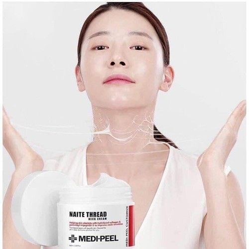 Kem Dưỡng Chống Lão Hóa Chuyên Sâu Cho Vùng Da Cổ Medi-Peel Naite Thread Neck Cream 100ml