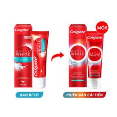 Kem Đánh Răng Colgate Optic White Exfoliating Mineral 100g