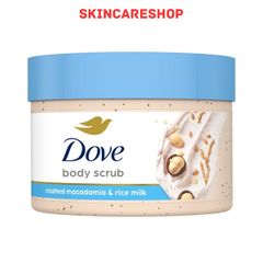 Tẩy Tế Bào Chết Body Dove Exfoliating Body Polish Macadamia & Rice Milk 298g