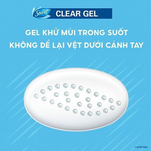 Gel Khử Mùi, Ngăn Tiết Mồ Hồi Secret 48Hr Clear Gel Anti-Perspirant 73g
