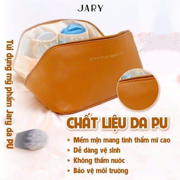 Túi Đựng Mỹ Phẩm Jary Da PU