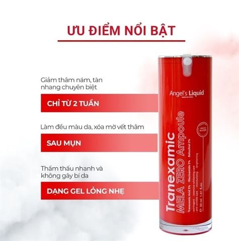 Tinh Chất Angel’s Liquid Tranexamic Mela Zero 30ml