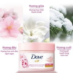 Tẩy Tế Bào Chết Dove Moisturizing Body Scrub 298g