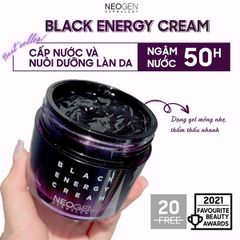 Kem Dưỡng Cấp Nước Da Dầu, Nhạy Cảm Neogen Black Energy Cream 80ml