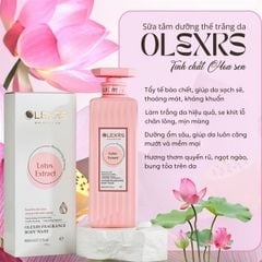 Sữa Tắm Dưỡng Thể Trắng Da Hương Nước Hoa Olexrs Body Wash 800ml