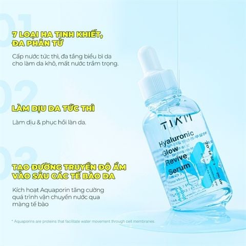 Tinh Chất Tiam Hyaluronic Glow Revive Serum 40ml