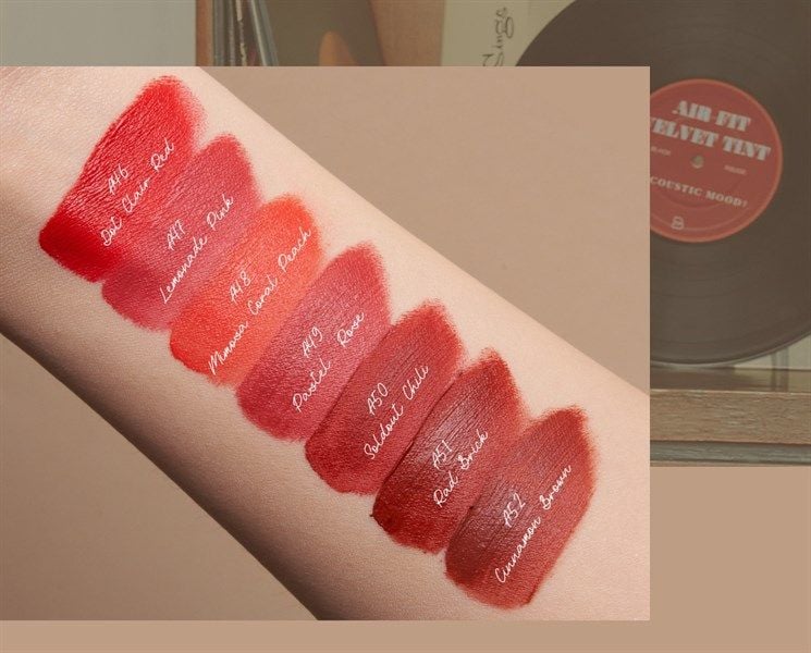 Son Black Rouge Air Fit Velvet Tint Ver.9 Acoustic Mood