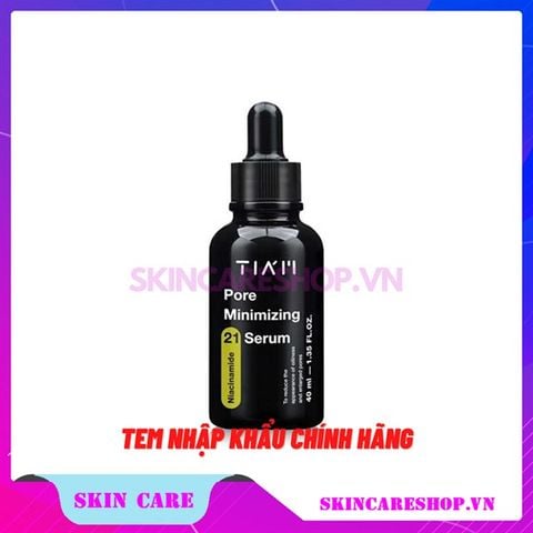 Tinh Chất Niacinamide 20% + Zinc 1% Tiam Pore Minimizing 21 Serum 40ml