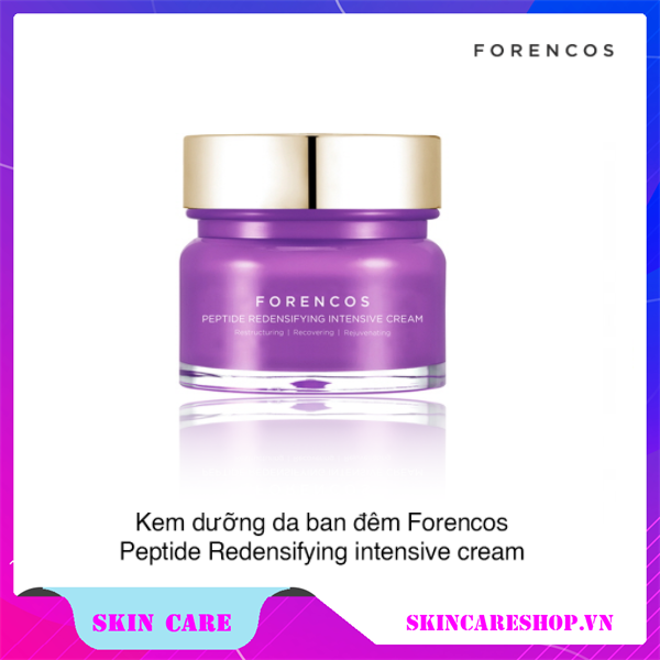 Kem Dưỡng Da Ban Đêm Forencos Peptide Redensifying Intensive Cream