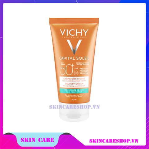 Kem chống nắng Vichy Ideal Soleil Velvety Face Sun Cream SPF 50+ 50ml