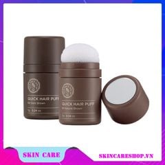 Che khuyết điểm tóc The Face Shop Quick Hair Puff 7g - 02 Dark Brown