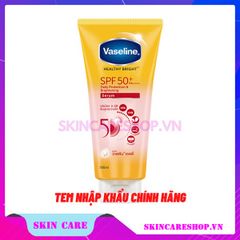 Sữa dưỡng thể sáng da chống nắng Vaseline Concentrated Whitening Serum SPF50+/PA++++ 300ml