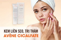 Kem liền sẹo làm mờ vết thâm Avene Cicalfate Creme Reparatrice