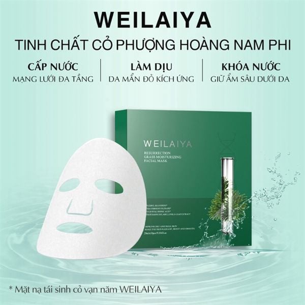 Mặt Nạ Weilaiya Resurrection Grass Moisturizing Facial Mask 28ml