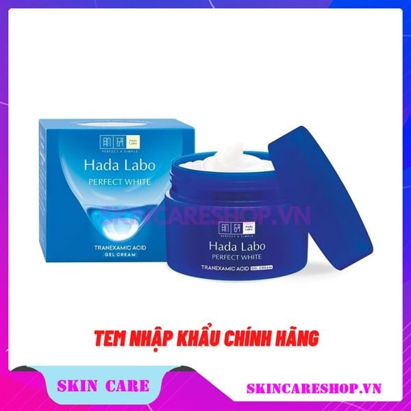 Kem Dưỡng Hada Labo Perfect White Dưỡng Sáng Da Ẩm Mịn 50g