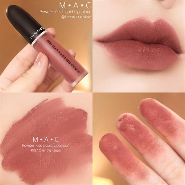 Son Kem MAC Powder Kiss Liquid Lipcolour