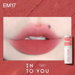 Son Kem Bùn & Má Hồng Mịn Môi Lâu Trôi Into You Shero Super Matte Lip & Cheek Mud 2g