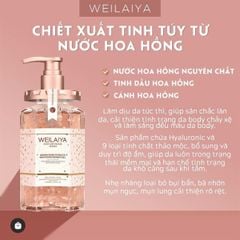 Sữa Tắm Trắng Da Cánh Hoa Hồng Damask Weilaiya Grand Rose Extracts Whitening Shower Gel 450ml