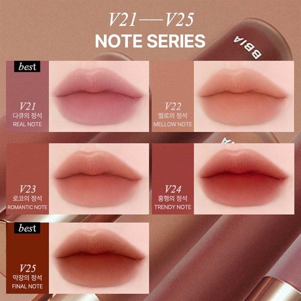 Son Kem Lì Bbia Last Velvet Lip Tint
