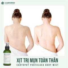 Xịt Trị Mụn Toàn Thân Caryophy Portulaca Body Mist 150ml